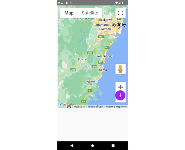 Adding A Floating Button To Our React Native Google Map