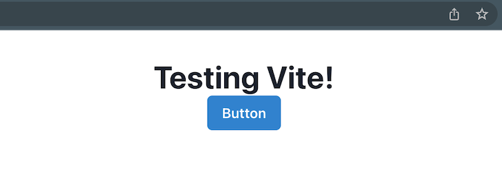 Testing Vite Signia Example Application UI