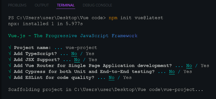 Vue Select CLI Example