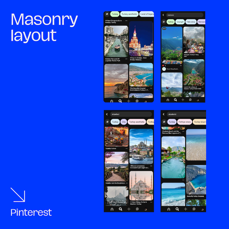 Masonry Layout Pinterest Examples