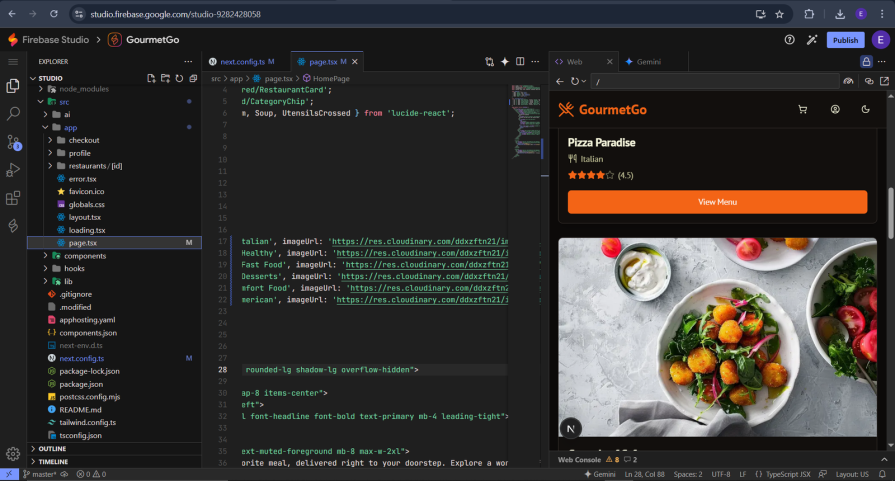 Firebase Cloudinary Images