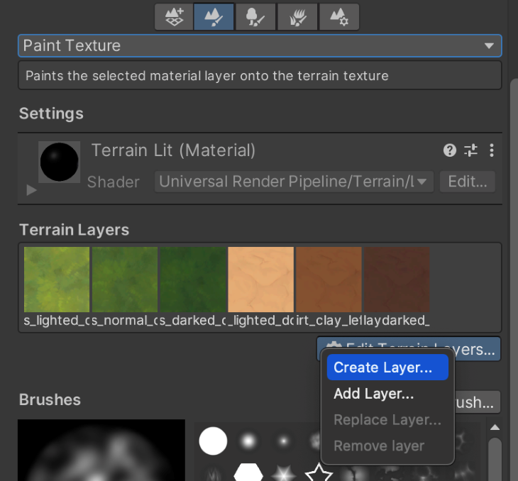 Detail mesh (grass) rendering with a darker color tone. The one on the  right is the actual prefab placed on the terrain, the left is the detail  mesh with these settings. Any