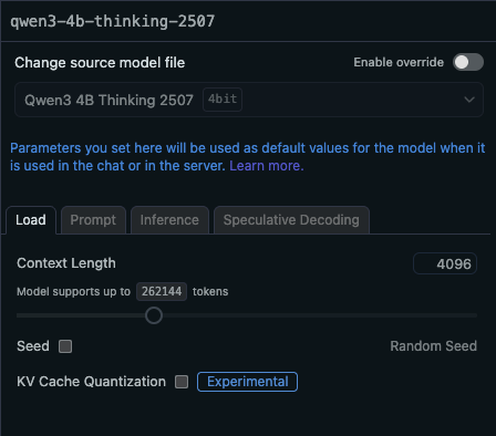 qwen3 default context window