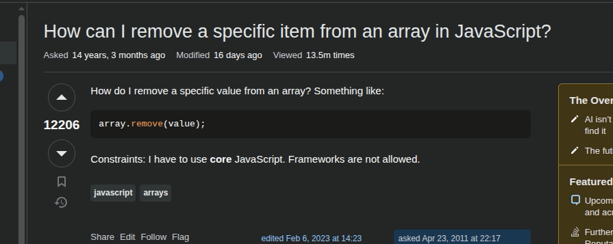 gif of stack overflow voting system