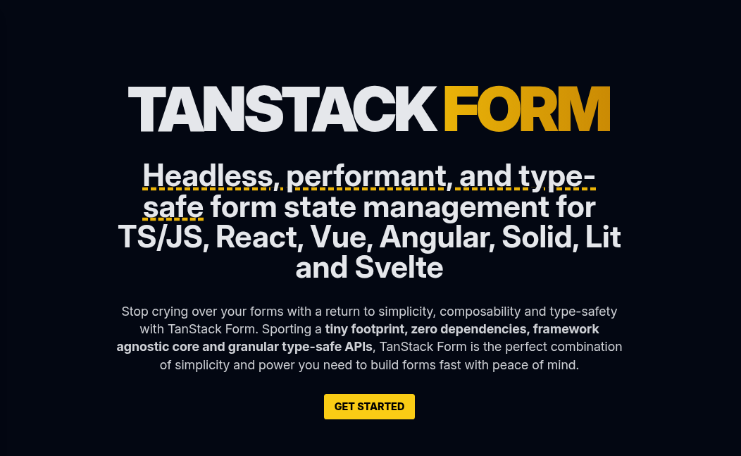 TanStack Form