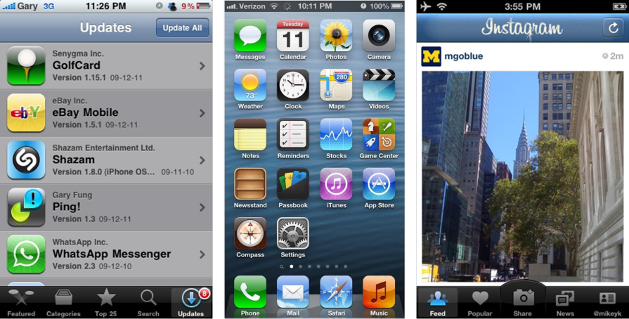 Examples Of UI Designs 2010s