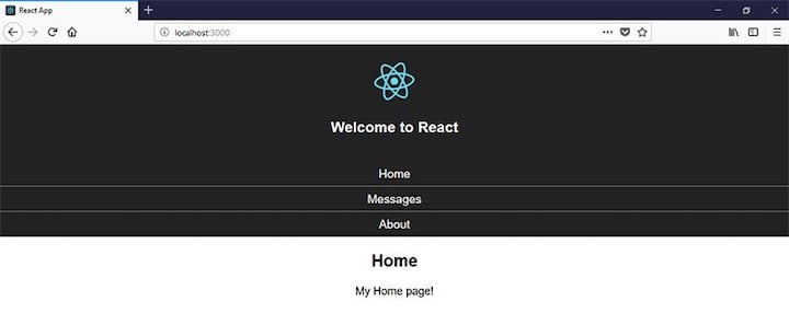 React Router DOM Example: <Route>