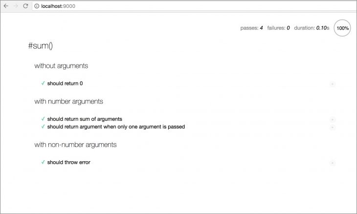 Mocha Browser Testing