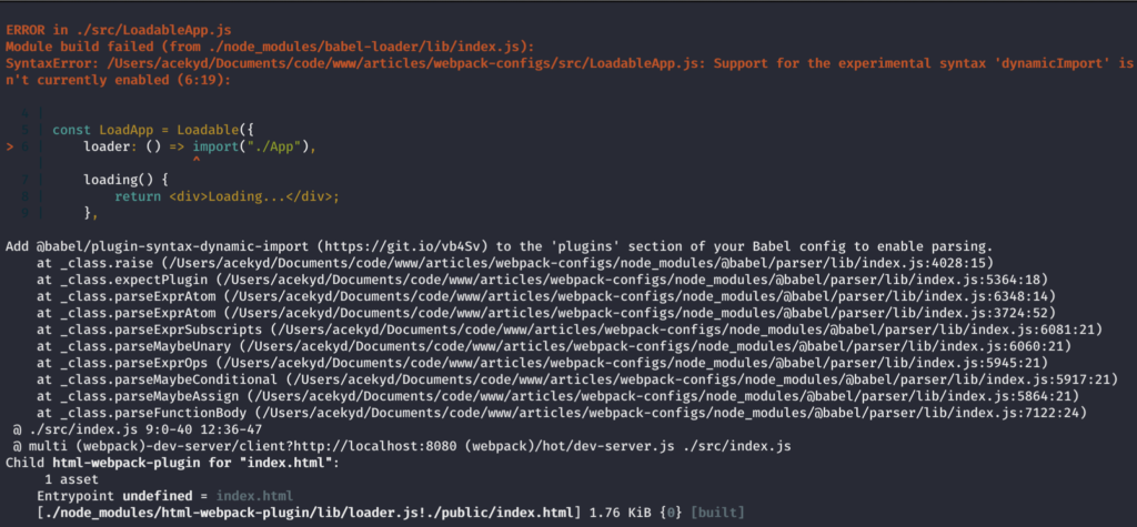 The best webpack configurations for React applications - LogRocket Blog