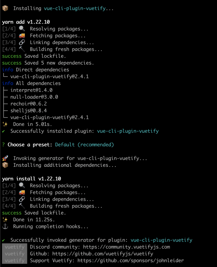 vuetify-right-created-directories