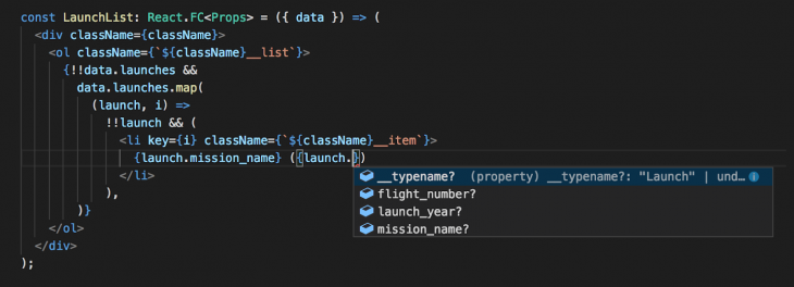 Autocompleted List Of Values In VS Code