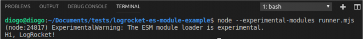Test Output