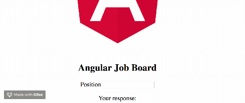 angular job board demo