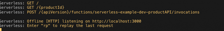 Second Half Of npm start Output