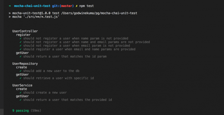 JS monorepos in prod 4: unit testing with Mocha and Should.js