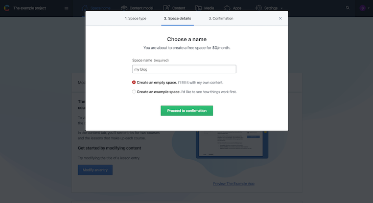 Choose A Name Modal