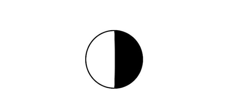 Yin-Yang Symbol Background Built With Pure CSS
