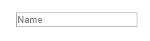 Default HTML Input Field
