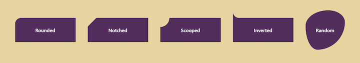 Five Types of Fancy Corners in CSS