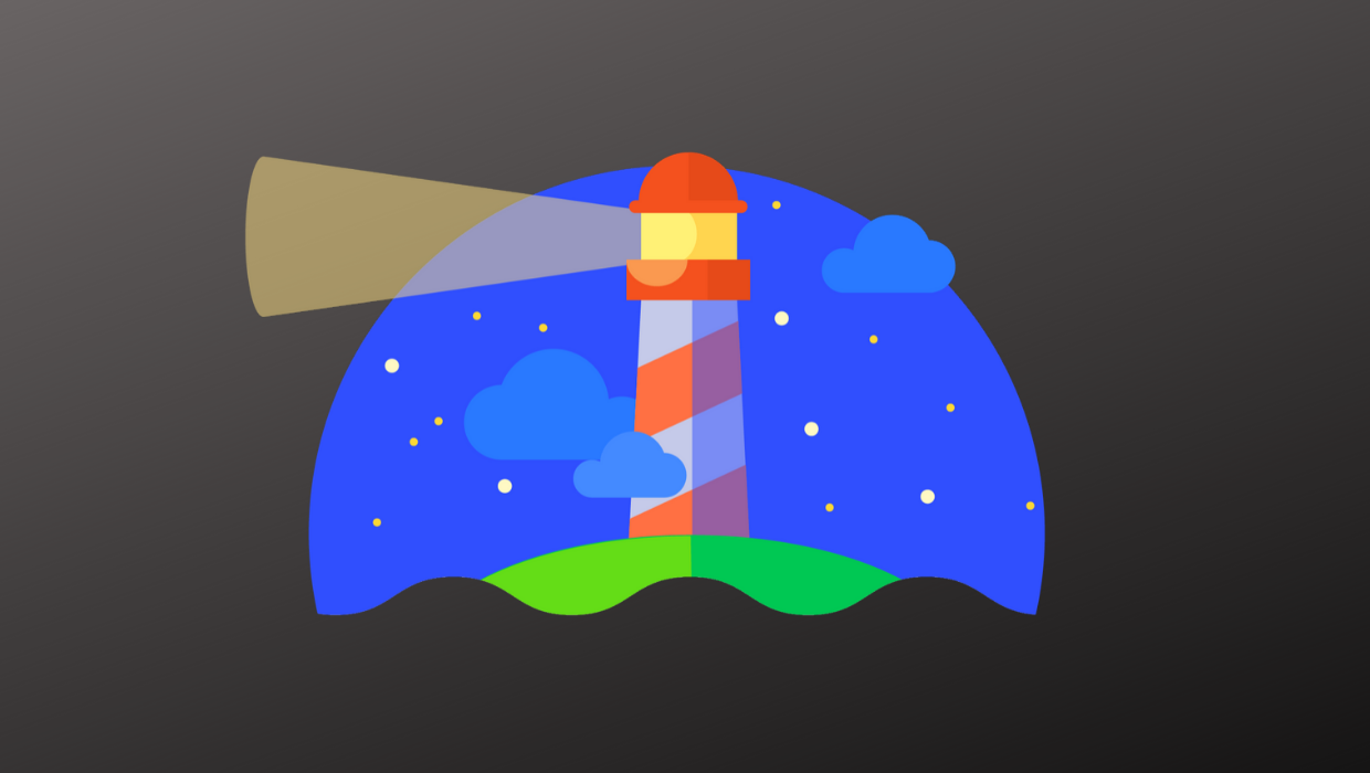 The Google Lighthouse logo.