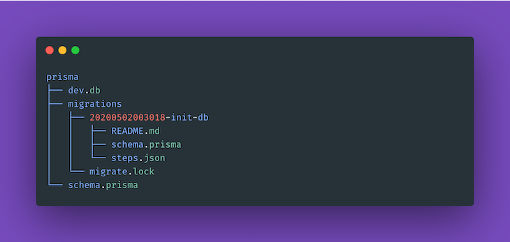 Prisma Directory Structure