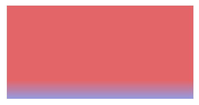 Two-color asymmetric gradient