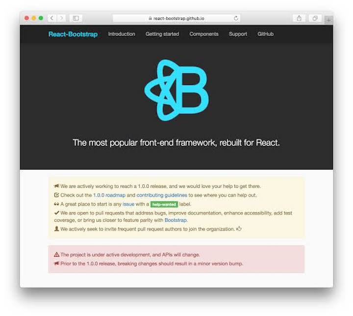 React Bootstrap