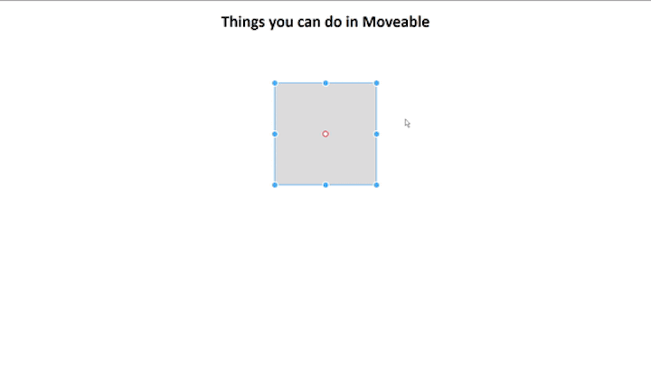 Movable With Resizable