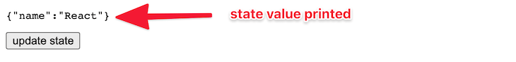 React prints the string value