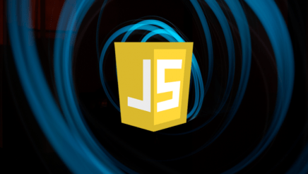 The JavaScript logo.