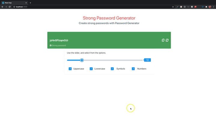 Build A Password Generator App In React With Reusable Components Build A Password Generator App In React With Reusable Components