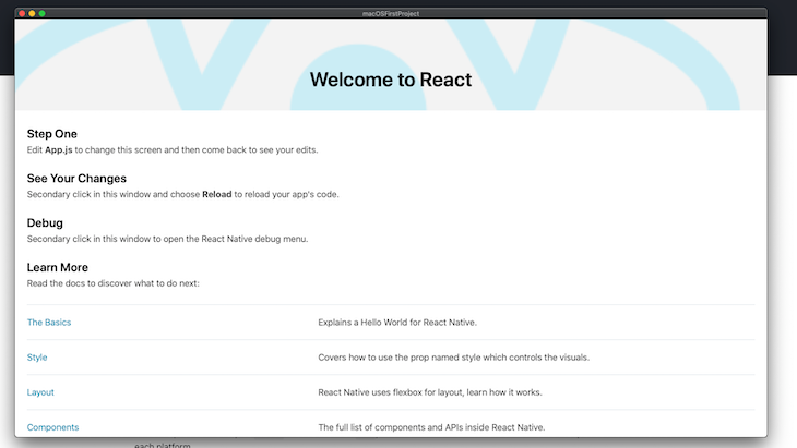 Running Our React Native App