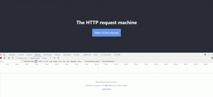 HTTP Request Machine App Example