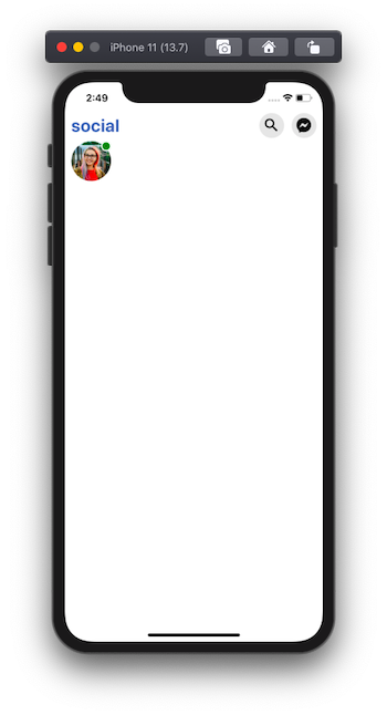 online indicator on avatar 