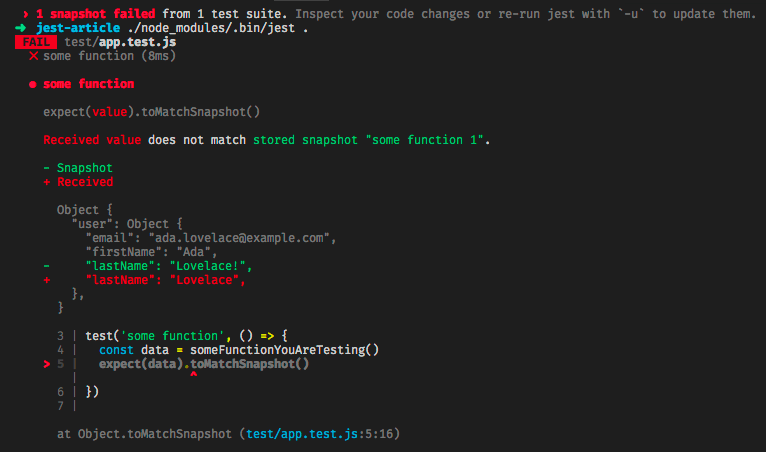 jest test javascript heap out of memory