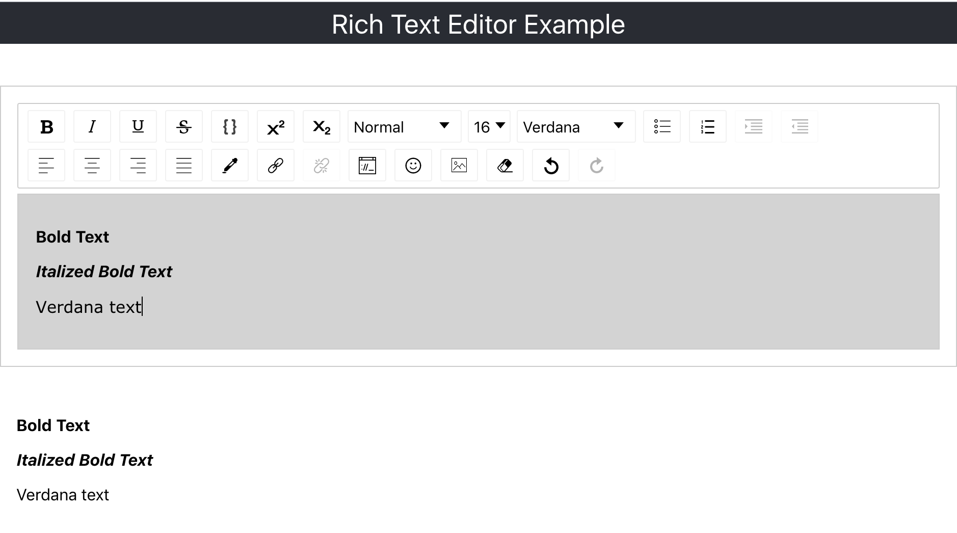 draft js rich text editor react