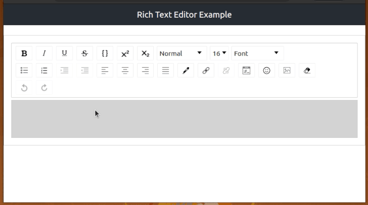 Displaying Formatted Text in a Separate Div Element