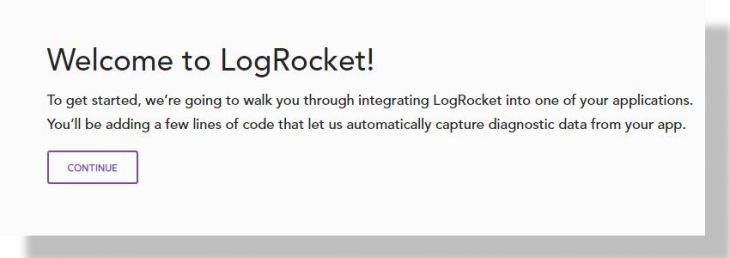 Welcome to LogRocket.
