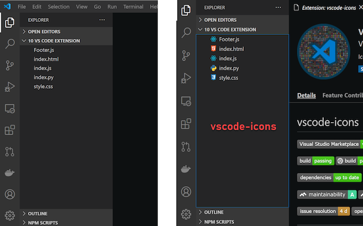 vs code icon pack