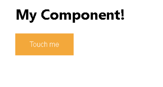 my component button