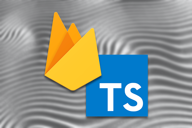 Firebase and TypeScript Logos Overlapping