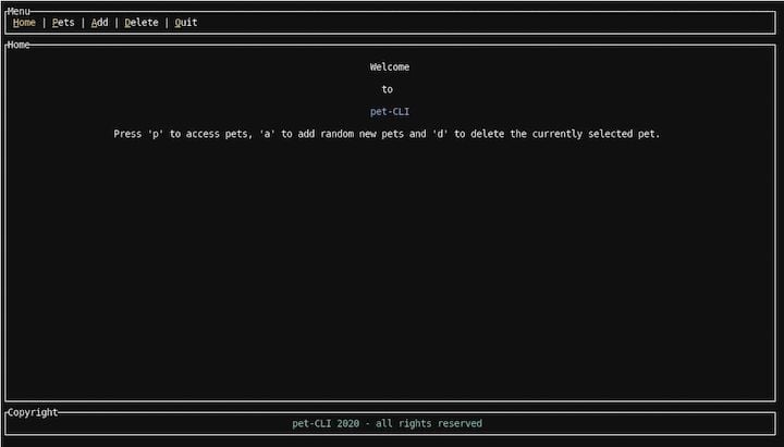 Rust Command-Line Interface Example Built With TUI