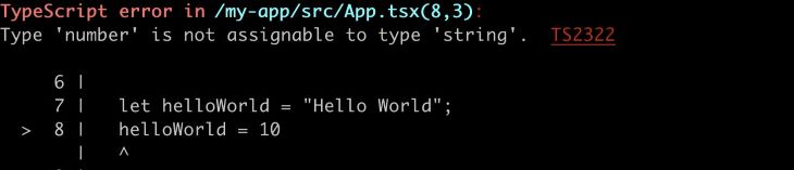 TypeScript Prevents App Building With Too Many Errors