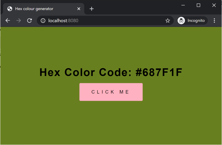 Hex Color Generator