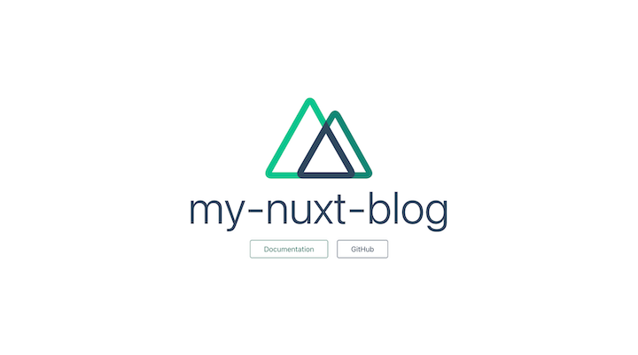 Nuxt.js Blog Example
