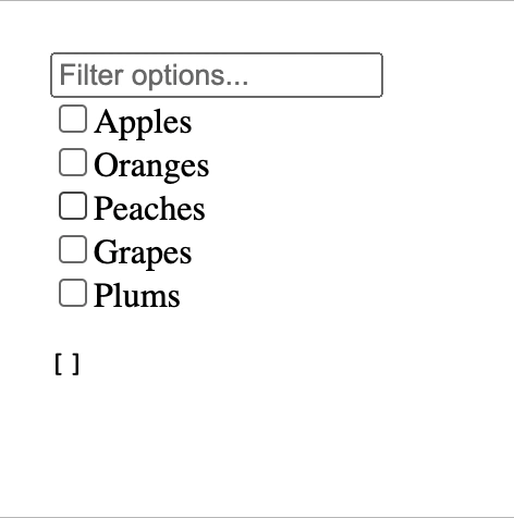 Selecting Items From a List