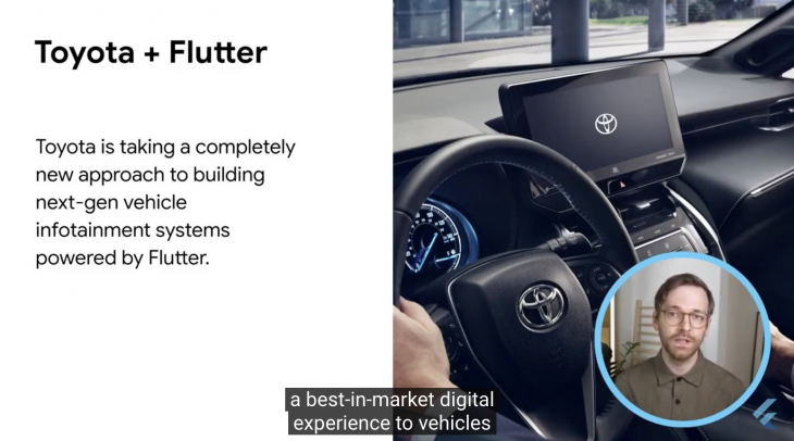 Flutter 2.0 announcement toyota