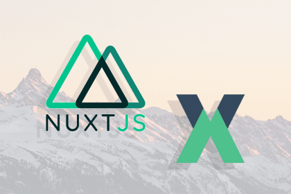 The Nuxt.js and Vuex Logos