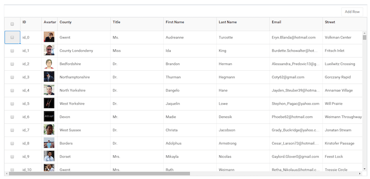 Top 10 React Grid components and libraries for 2023 - LogRocket Blog