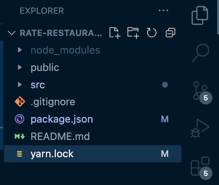 Create React App Directory Structure